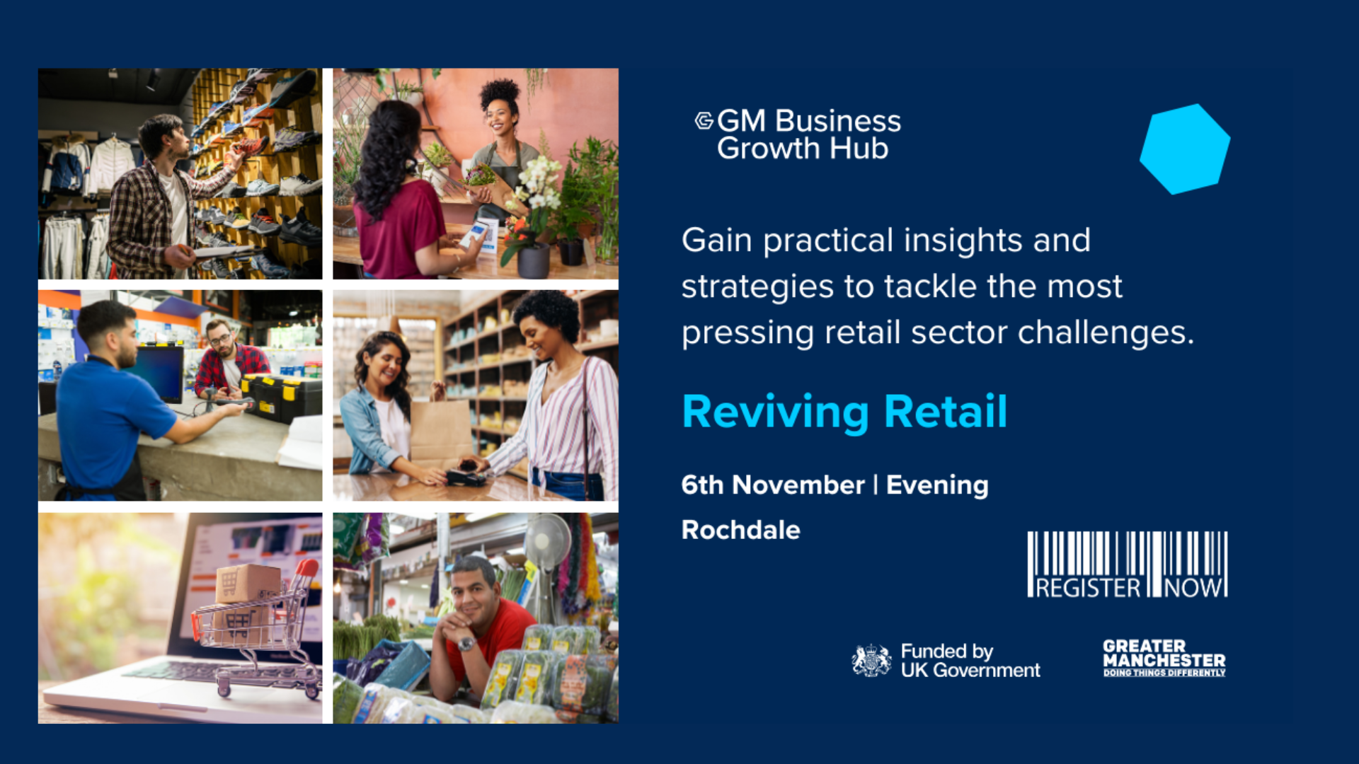 Reviving Retail - Navigating the Way to the New Normal - Wednesday 6th November 5:30pm - 8:00pm