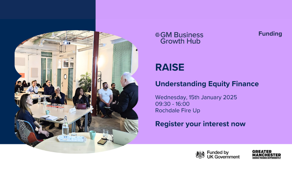 RAISE – Understanding Equity Finance - Wednesday 15 January 2025 | 09:30 AM - 04:00 PM