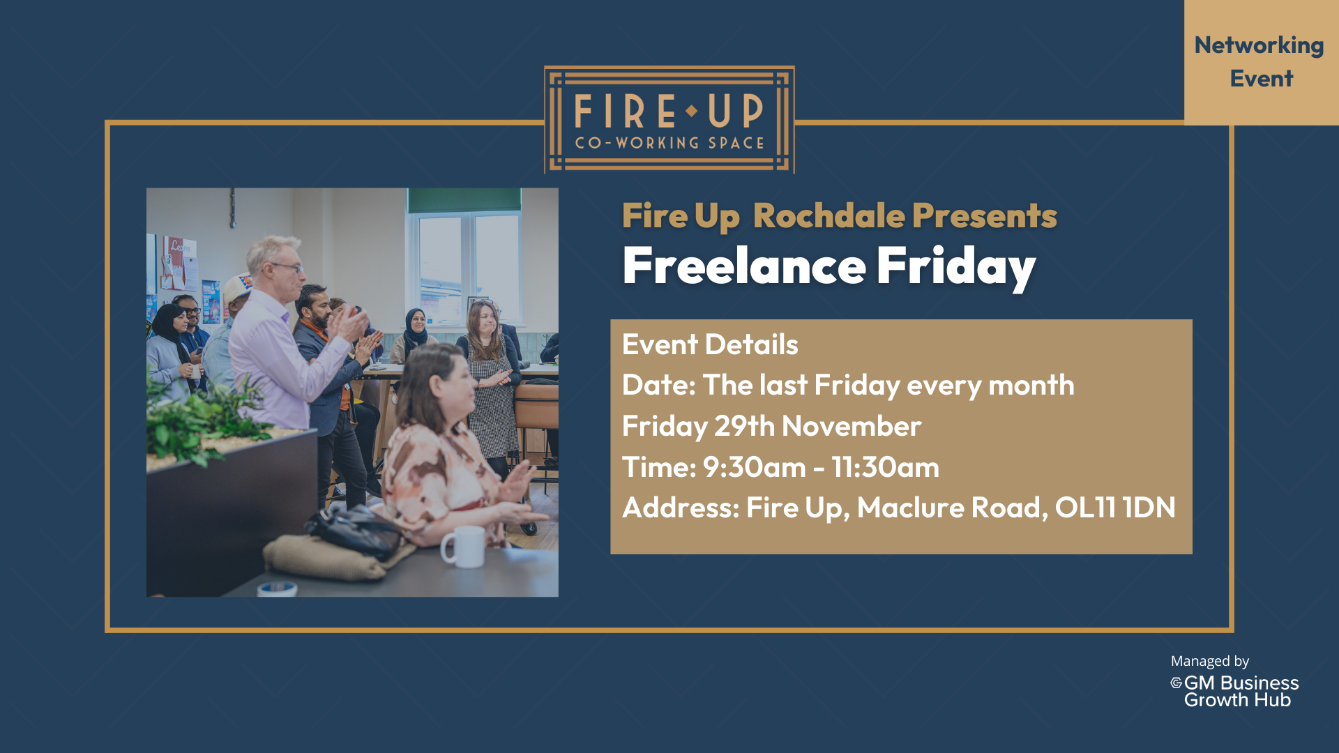 Freelance Friday - Friday 29th November 9:30-11:30am