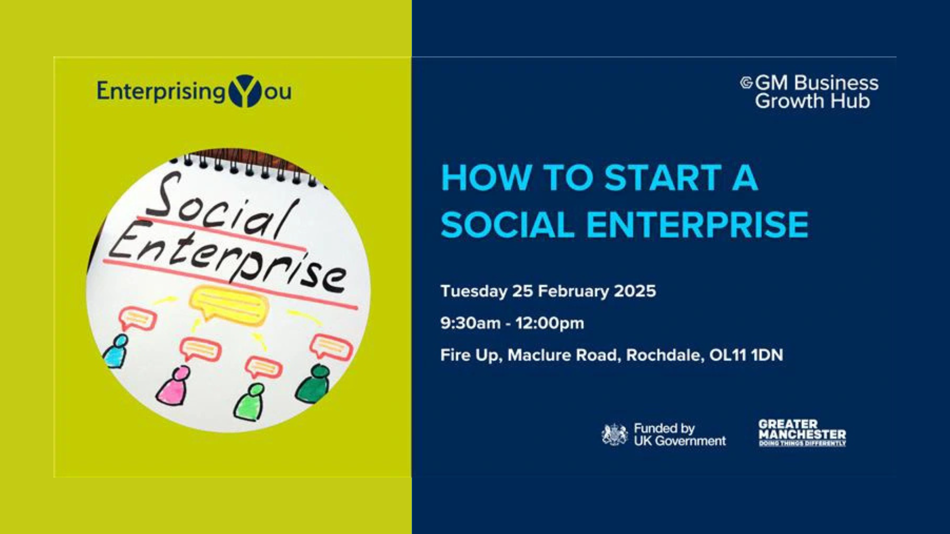 How to Start a Social Enterprise | Tuesday 25 February 2025