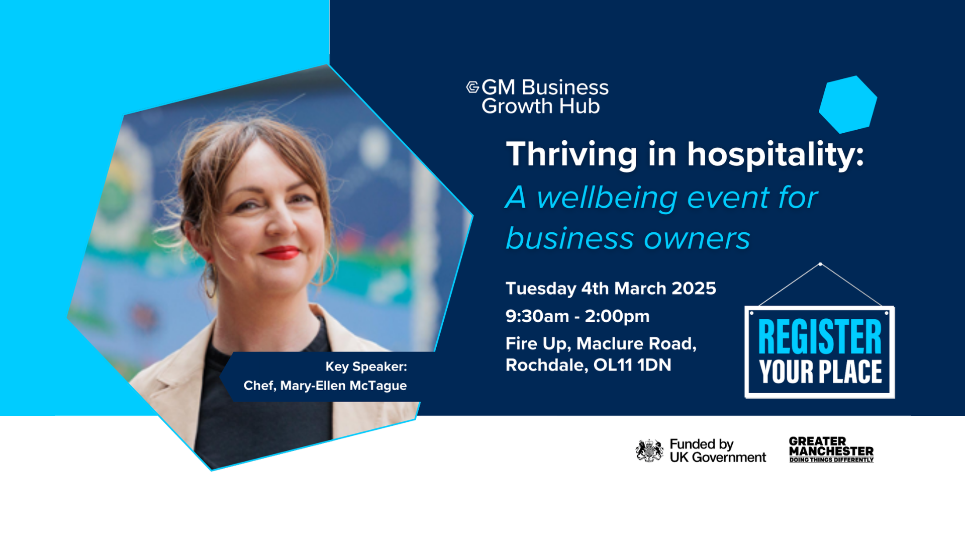 Thriving in Hospitality: A wellbeing event for business owners