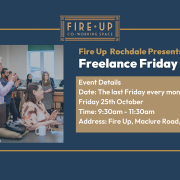 Freelance Friday - Friday 25th October 9:30-11:30am