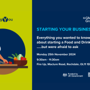 Start Your Business - Food and Drink workshop - Monday 25th November | 9.30am – 11.30am